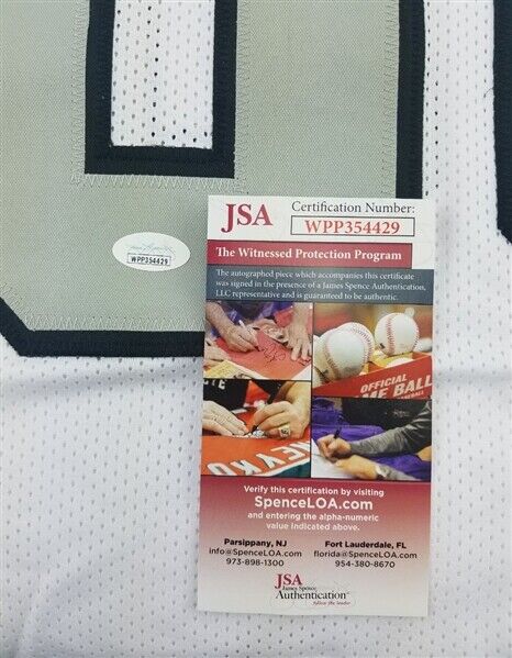 Saeed Blacknall Signed Oakland Raiders Jersey (JSA COA) Current Dolphins W.R.