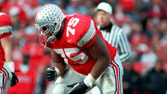 Orlando Pace Signed Ohio State Buckeye Jersey (Playball Ink Holo) 7xPro Bowl OT