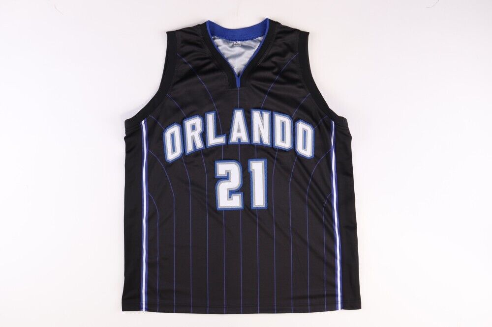 Mo Wagner Signed Magic Jersey (PA COA) Older Brother of Franz - Orlando Teammate