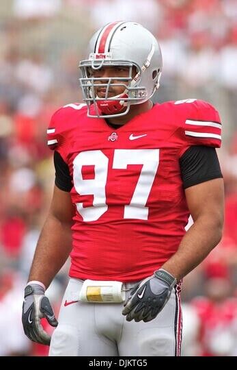 Cameron Heyward Signed Ohio State Buckeyes Jersey (Beckett COA) Steelers D.T.