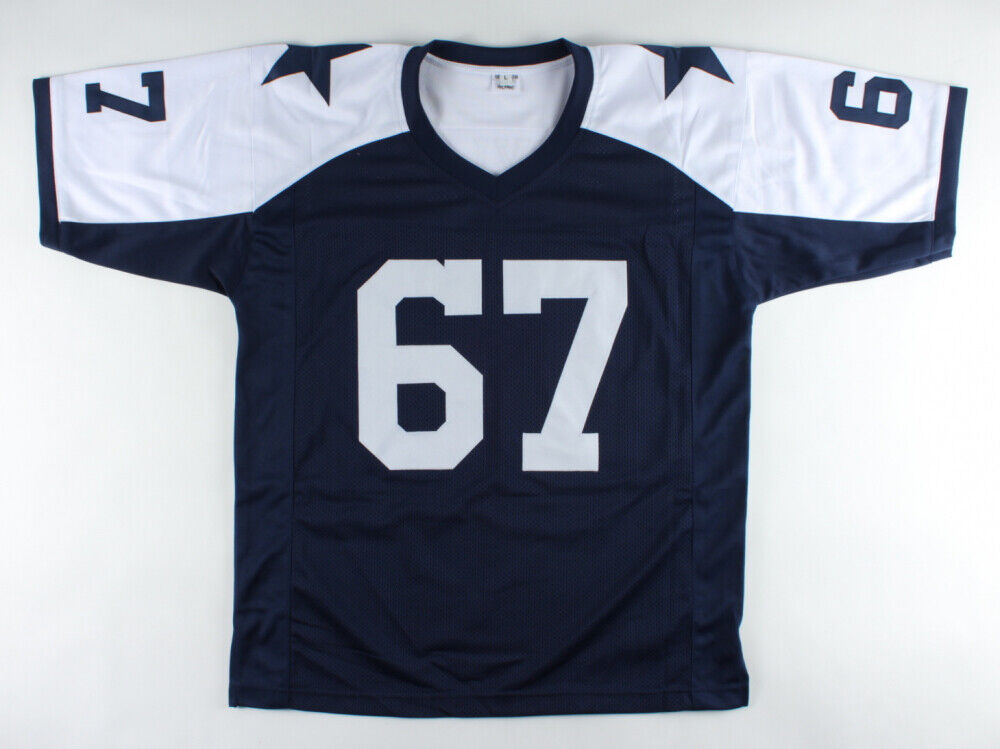 Russell Maryland Signed Dallas Cowboys Jersey (Pro Player Hologram) Pro Bowl D.T