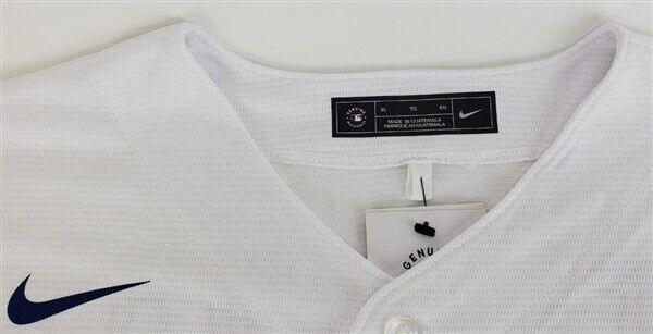 Jacob deGrom Signed Texas Rangers Jersey (JSA COA) 2014 NL Rookie of the Year