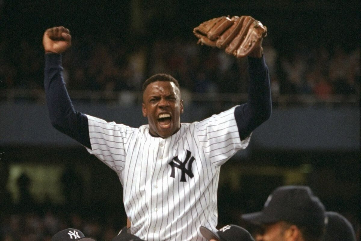 Dwight "Doc" Gooden Signed 2xWorld Series Championship Trophy (Schwartz Sports)