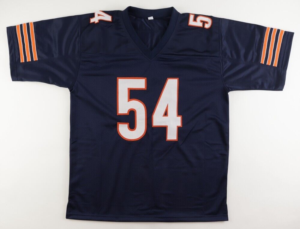 Brian Urlacher Signed Chicago Bears Jersey (Beckett ) 8xPro Bowl Linebacker
