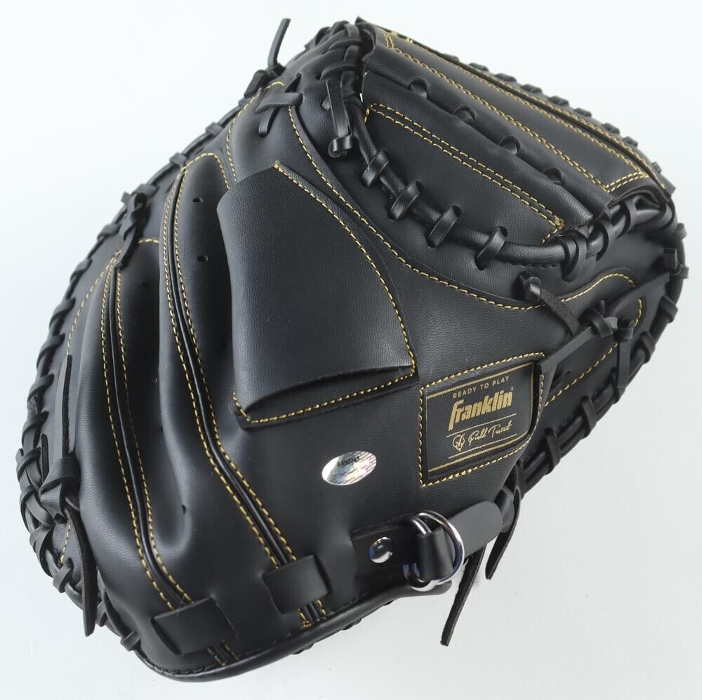 Bob Boone Signed Franklin Catchers Glove "7xGold Glove" (Schwartz COA) Phillies
