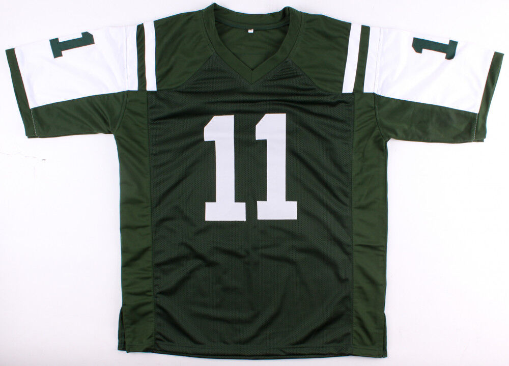 Robby Anderson Signed Jets Green Jersey (JSA COA)2017 New York #1 Wide Receiver