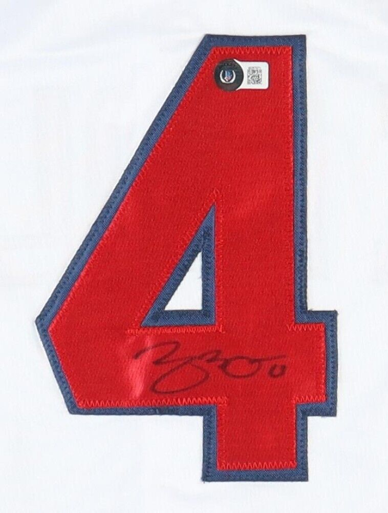 Yadier Molina Signed St. Louis Cardinals Jersey (Beckett) 10xAll Star Catcher