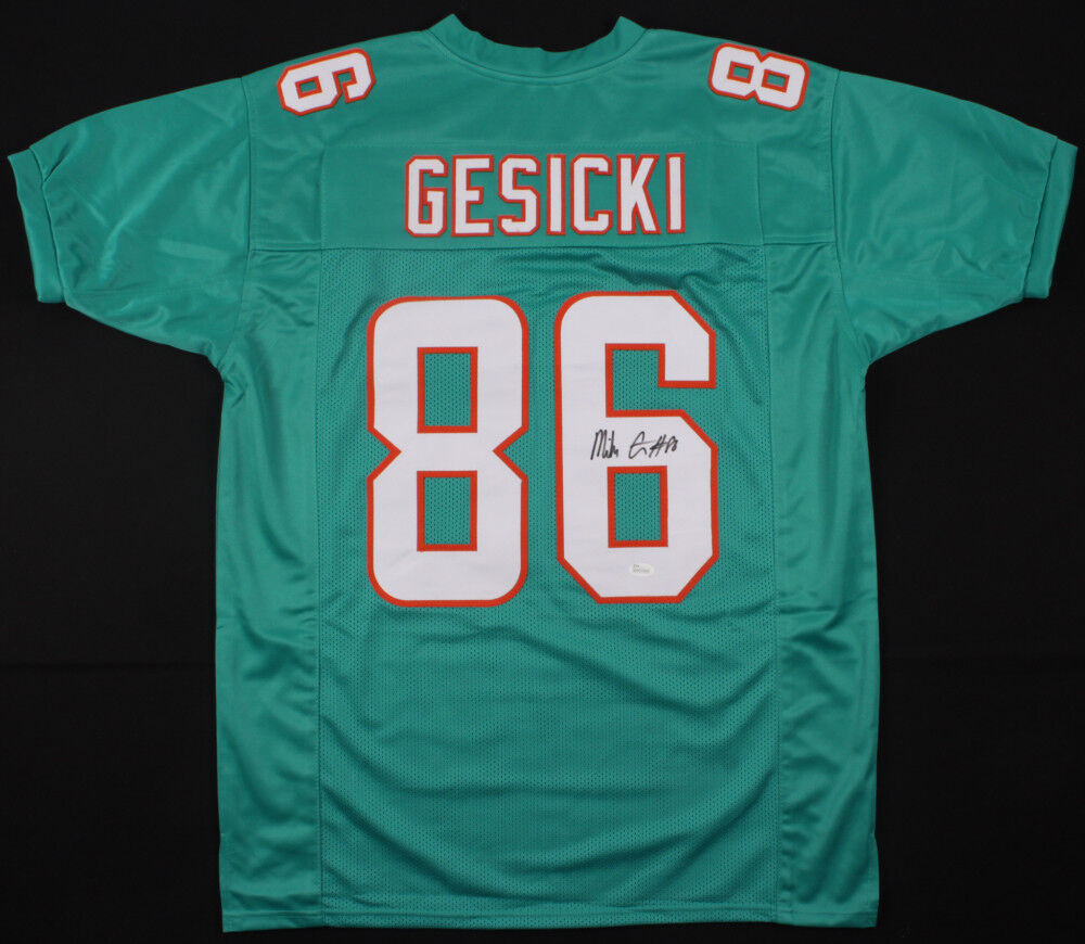 Mike Gesicki Signed Miami Dolphins Jersey (JSA COA) Former Penn State Tight End