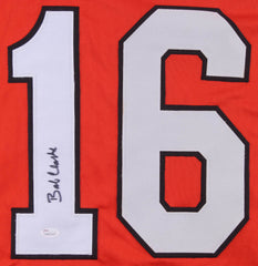 Bobby Clarke Signed Philadelphia Flyers Jersey (JSA COA) 1969–1984 / Logo front