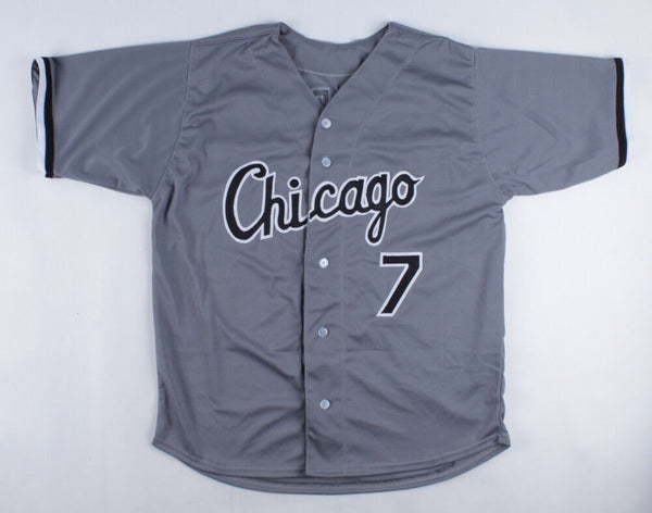 TIM ANDERSON AUTOGRAPHED CUSTOM JERSEY (CHICAGO WHITE SOX) - JSA