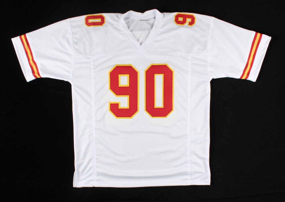 Neil Smith Signed Kansas City Chiefs Jersey (PSA COA) 6×Pro Bowl Defensive End