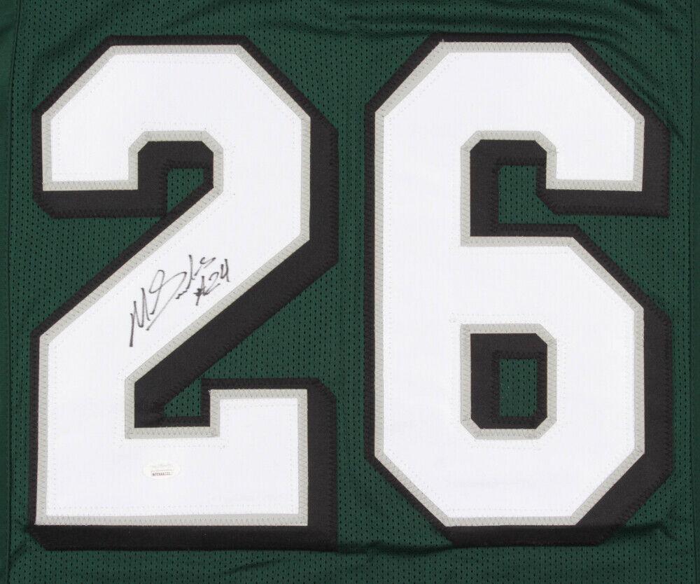 Miles Sanders Signed Philadelphia Eagles Jersey (JSA COA) 2019 2nd Rnd Pick R.B.