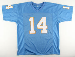 Dan Fouts Signed San Diego Chargers Jersey (PSA COA) 6×Pro Bowl Quarterback