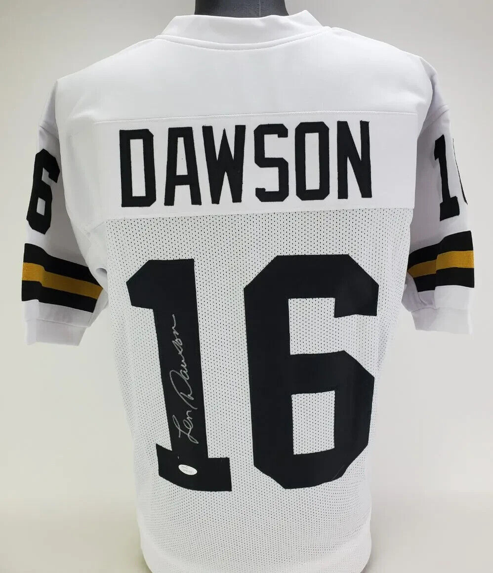 Len Dawson Signed Purdue Boilermakers Jersey (JSA COA) Super Bowl IV Champ & MVP