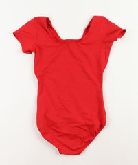 Olga Korbut Signed Red Danskin Leotard (JSA)