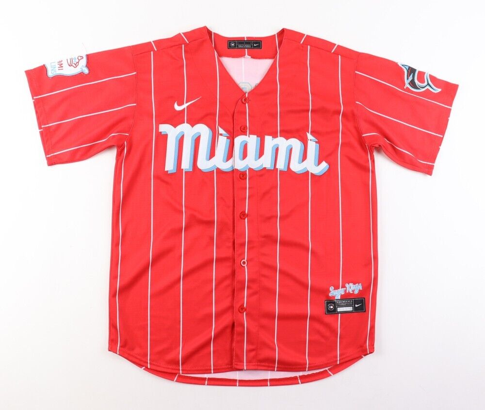 Jazz Chisholm Signed Miami Marlins Nike Jersey (JSA) Miami All Star 2nd Baseman