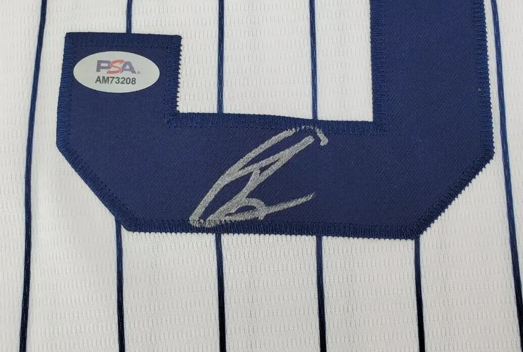 Robert O’Neill Signed New York Yankees 911 Never Forget Jersey "Never Quit"(PSA)