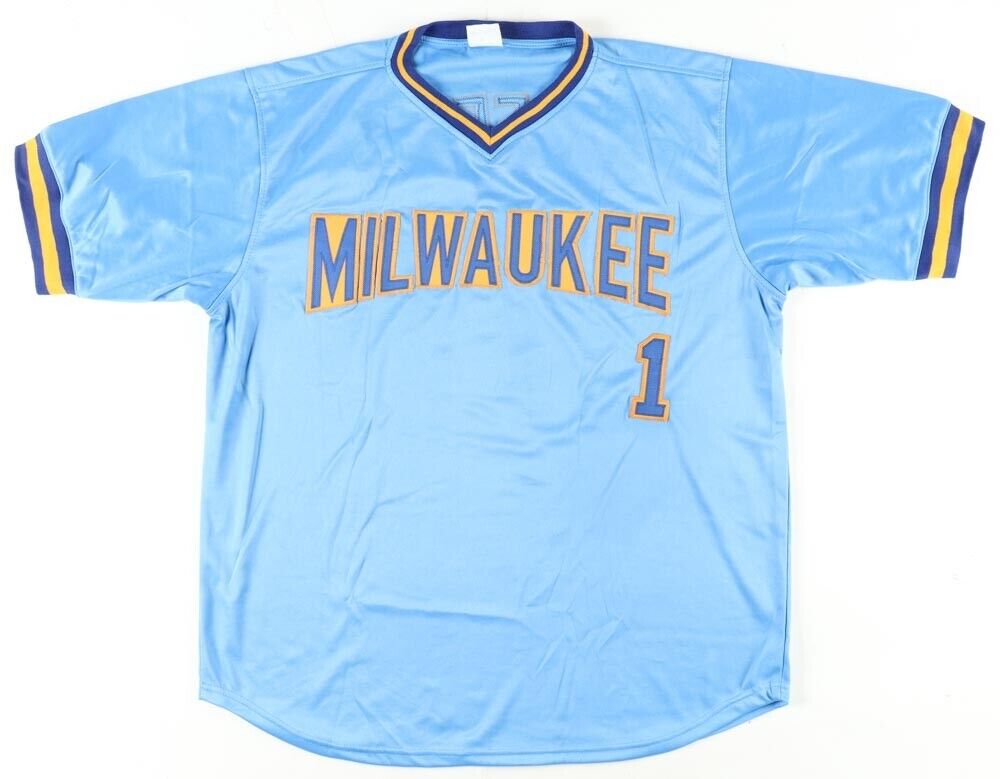 Gary Sheffield Signed Milwaukee Brewers Jersey (JSA COA) 500 Home Run Club