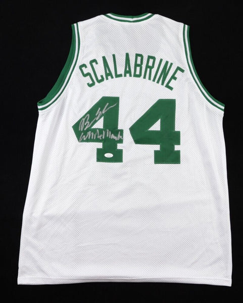 Brian Scalabrine Signed Boston Celtics Jersey / Inscribed White Mamba –