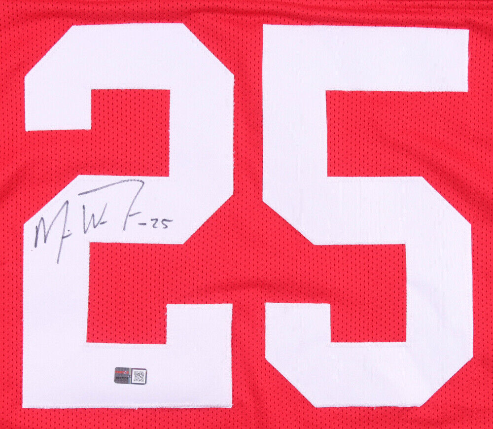 Mike Weber Signed Ohio State Buckeyes Jersey (Tristar Holo) 2019 NFL Draft Pick