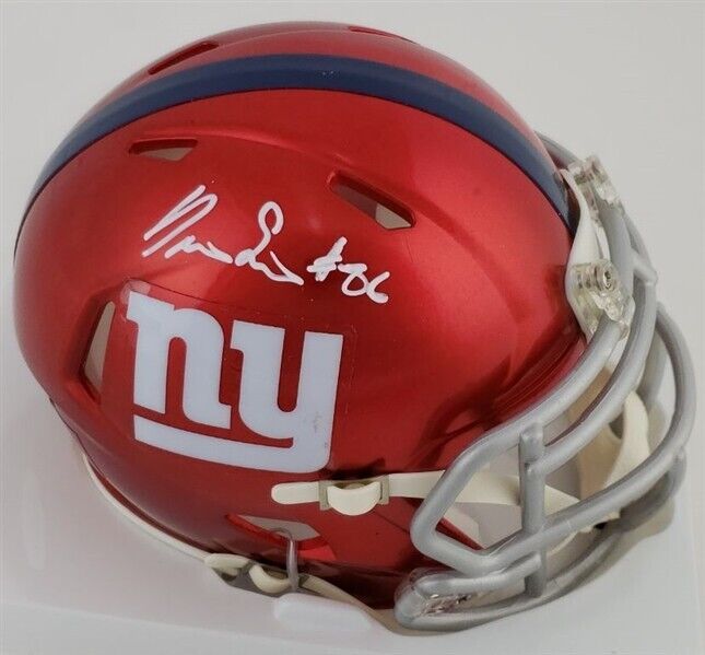 Darius Slayton Signed Giants Mini Helmet (JSA COA) 2019 5th Rnd Pk / Auburn / WR