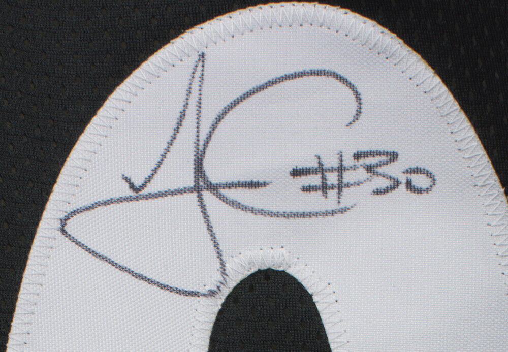 James Conner Signed Steelers Black Home Jersey (JSA COA) Pittsburgh #1 R.B.