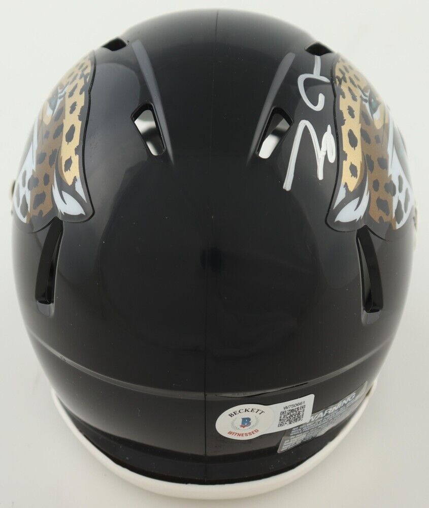 Zay Jones Signed Jacksonville Jaguar Mini Helmet (Beckett) Ex-East Carolina W.R.