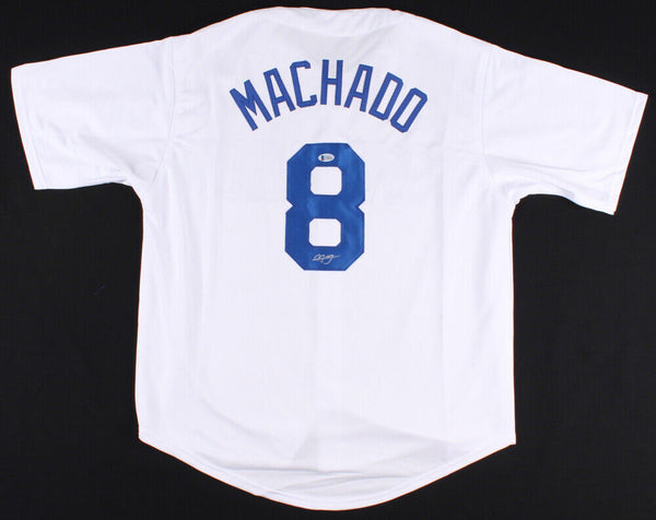 Manny Machado Signed Los Angeles Dodgers Jersey 3 All Star 3B Becke confinescollectibles