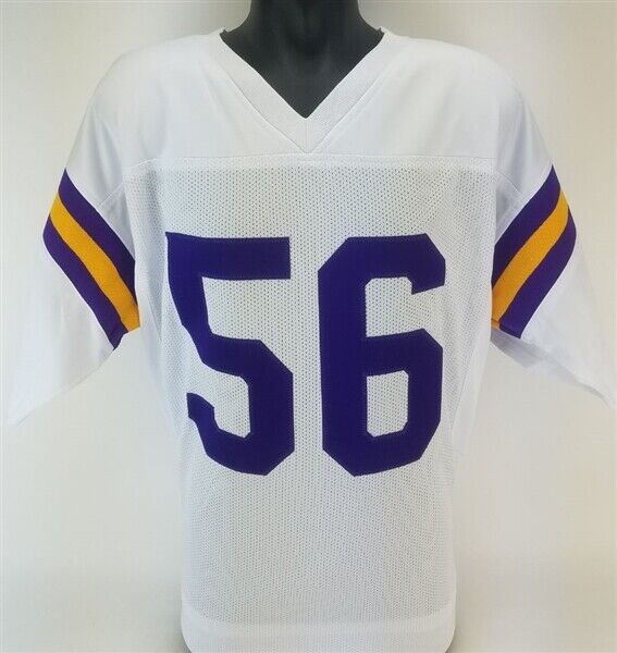 Chris Doleman Signed Vikings Jersey Inscribed "HOF 12"(Radtke COA) 8xPro Bowl DE