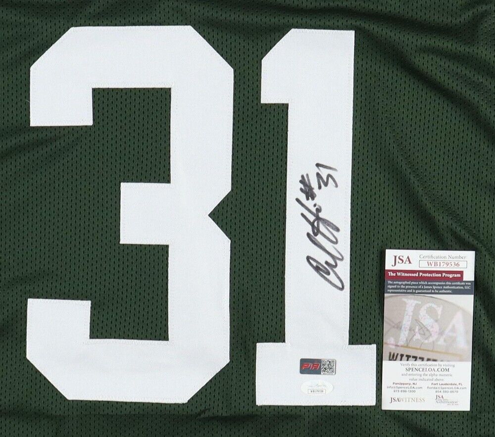 Al Harris Signed Green Bay Packers Jersey (JSA COA) 2xPro Bowl Defensive Back