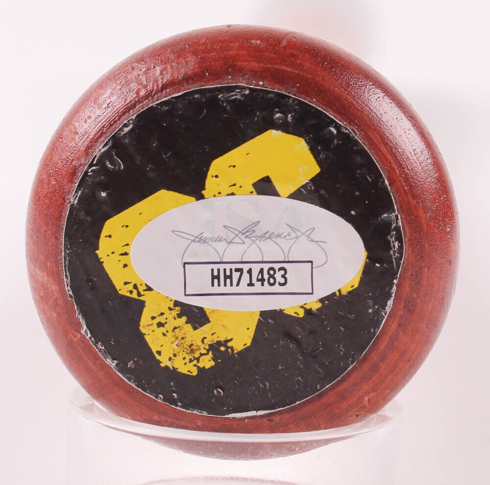 Miguel Amaya Signed Game-Used Zinger Baseball Bat (JSA COA) Chicago Cubs Catcher