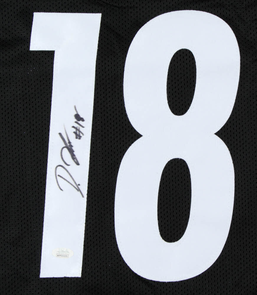 Diontae Johnson Signed Pittsburgh Steelers Jersey (JSA COA) 2019 Dft Pk Receiver