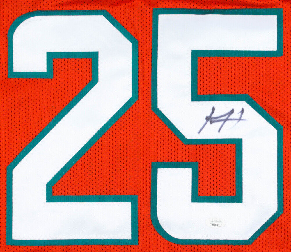 Xavien Howard Signed Miami Dolphins Jersey JSA COA 2018 Pro Bowl Defensive Back