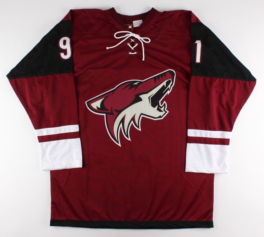Alexander Burmistrov Signed Coyotes Jersey (Beckett COA) 8th Pick 2010 Draft