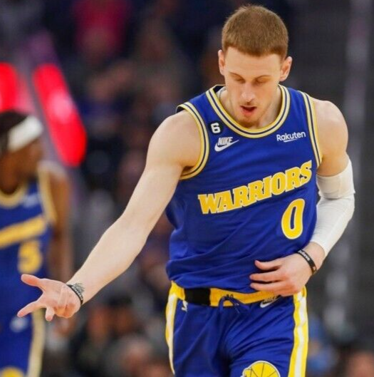 Donte DiVincenzo Signed Golden State Warriors Jersey (JSA COA) 2021 NBA Champion