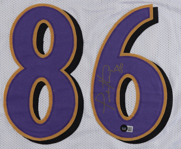 Todd Heap Autographed Signed Baltimore Ravens Custom Purple #86