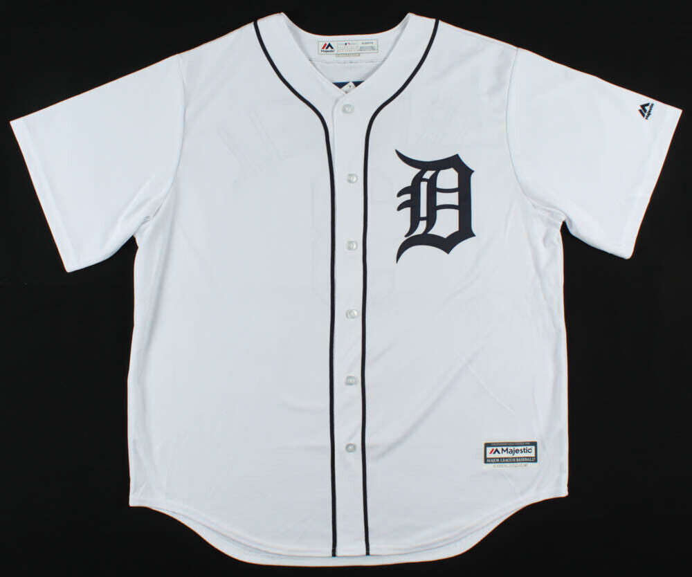 Alan Trammell Signed Detroit Tigers Jersey (Beckett COA) 1984 World Champions SS