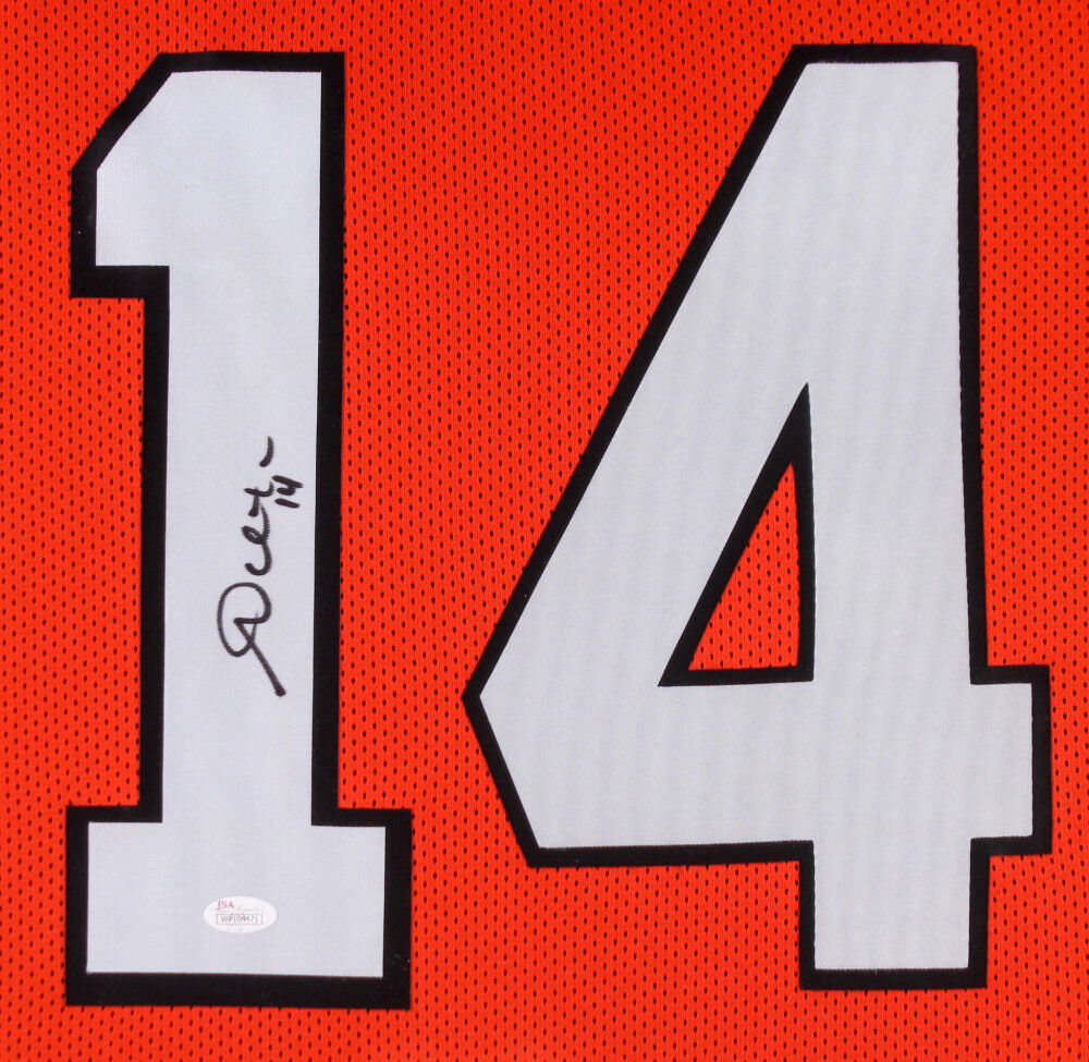 Andy Dalton Signed Bengals 31" x 35" Custom Framed Jersey (JSA COA 3XPro Bowl QB