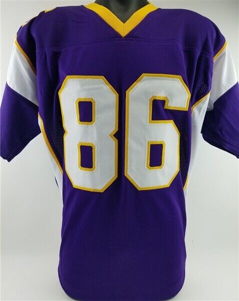 Jake Reed Signed Minnesota Vikings Jersey (JSA COA) All Pro Tight End 1991–1999