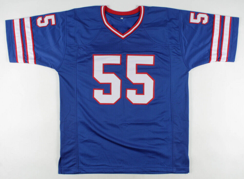 Cornelius Bennett Signed Buffalo Bills Jersey (JSA COA) Played in 5 Super Bowls