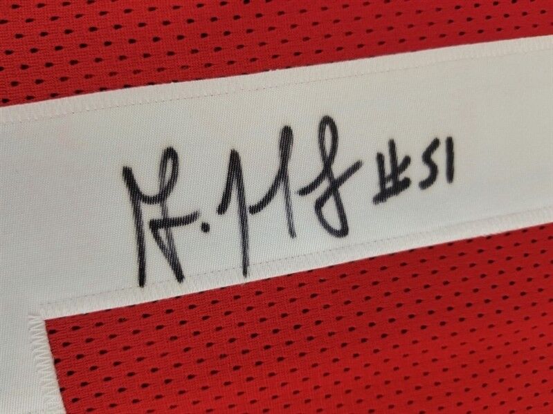 Gerald Hodges Signed San Francisco 49ers Custom Jersey (JSA COA) Linebacker