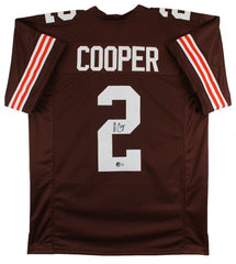 Amari Cooper Signed Cleveland Browns Jersey (Beckett) Pro Bowl Wide Receiver