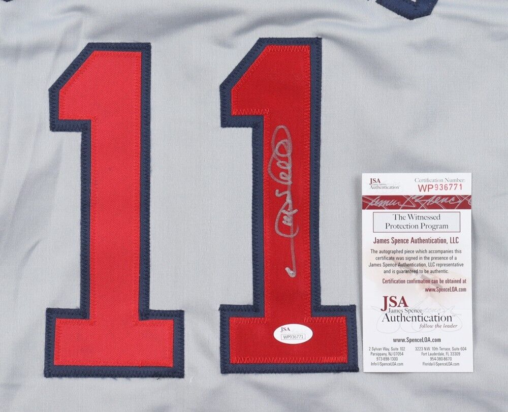 Gary Sheffield Signed Atlanta Braves Jersey (JSA) 500 Home Run Club & 9xAll Star