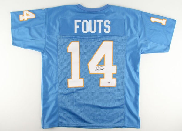 Dan Fouts Signed San Diego Chargers Jersey (PSA COA) 6×Pro Bowl