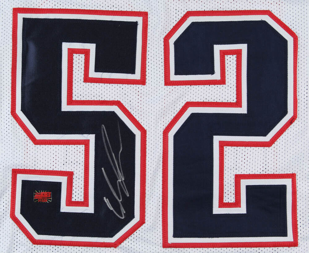 Elandon Roberts Signed New England Patriots Jersey (Sports Memorabilia Stre COA)