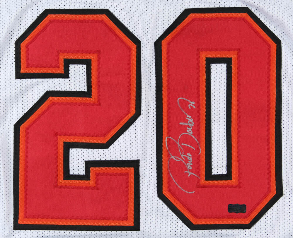 Ronde Barber Signed Tampa Bay Buccaneers Jersey (Radtke COA) Tiki's Twin Brother