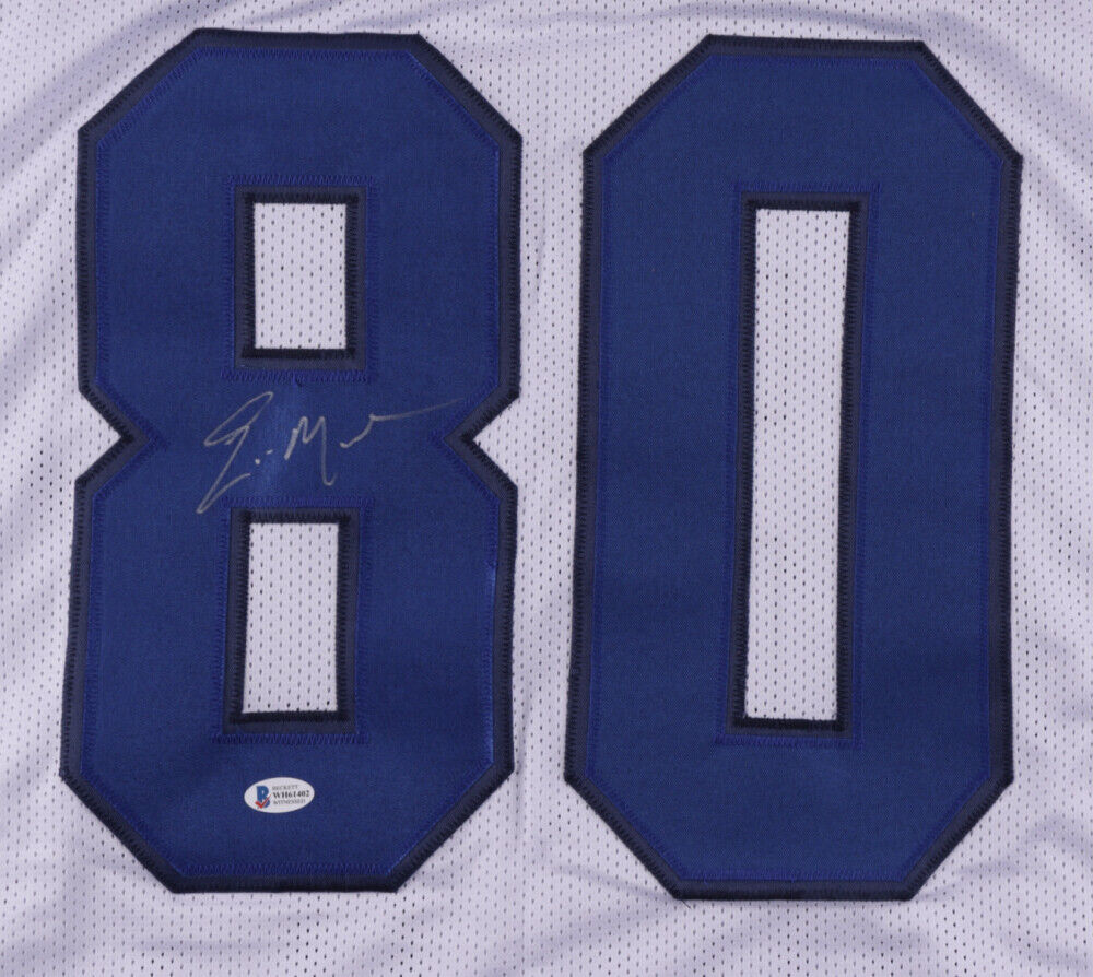 Eric Moulds Signed Bills Jersey Beckett Holo / Buffalo's All Pro W.R (1996–2005)