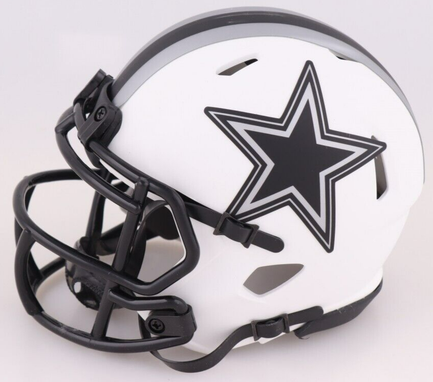 CeeDee Lamb Cowboys Signed Mini Helmet (JSA) Dallas 2021 Pro Bowl Receiver