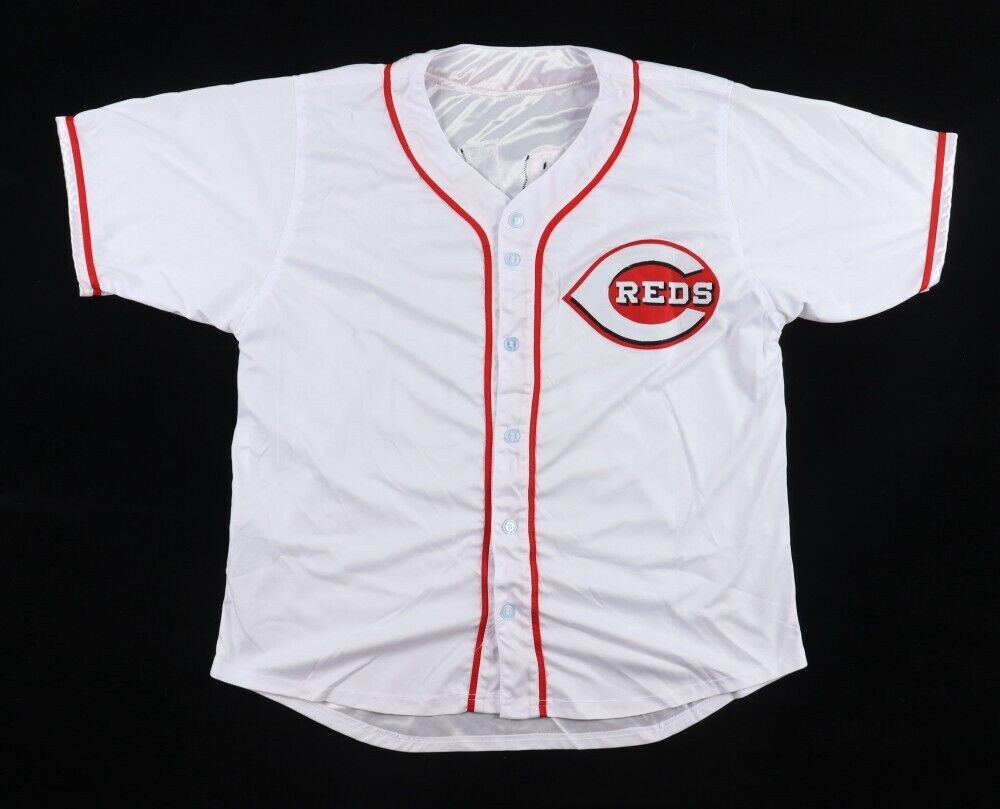 Christian Encarnacion Signed Cincinnati Reds Jersey (JSA) Cincy Rookie Infielder