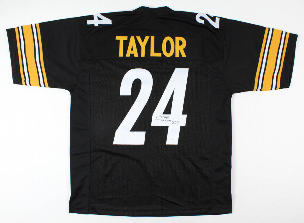 Ike Taylor Signed Pittsburgh Steelers Jersey (JSA COA) 2xSuper Bowl Champ / D.B